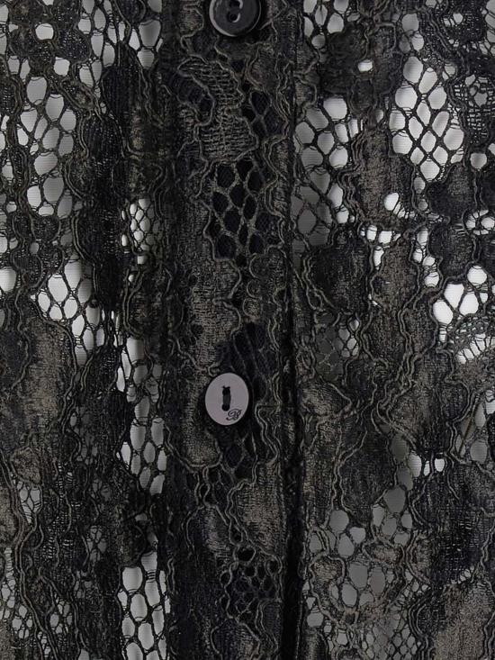 26FW 블루마린 셔츠 NF6031J1612 22222 Black - BLUMARINE