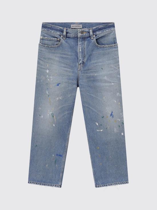 26FW 발렌시아가 데님 팬츠 A001NXTUW76 5760 5760 Blue - BALENCIAGA