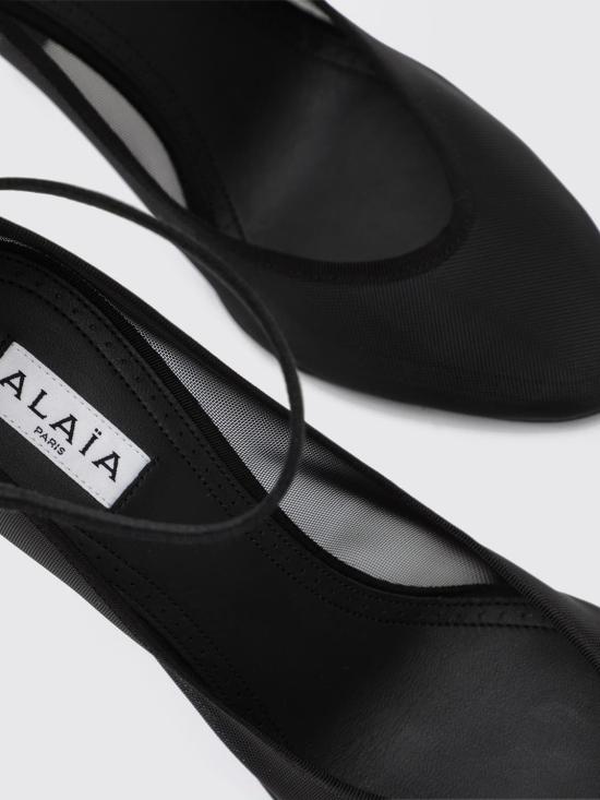 26FW 알라이아 힐/펌프스 AA3E1031A063P 999 Black - ALAIA