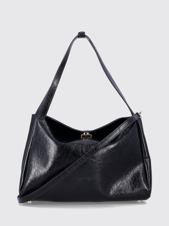 26FW 더모아레 숄더백 TMCT0CVFL 0303A Black