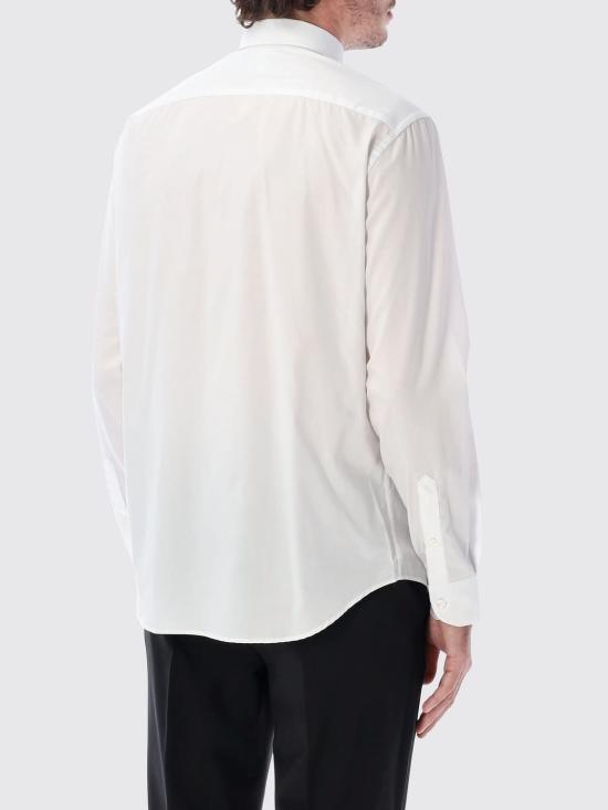 26FW 엠포리오 아르마니 셔츠 EM007373TE23245 U0002 White - EMPORIO ARMANI