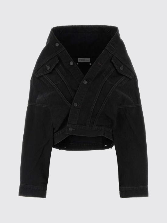26FW 발렌시아가 랩 자켓 A0097LTBP47 8975 Black - BALENCIAGA