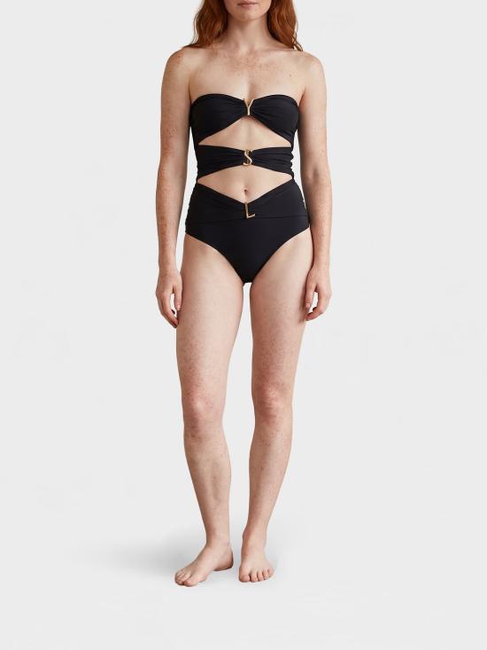 26FW 생로랑 원피스 수영복 A003I3Y37WV 1000 Black
