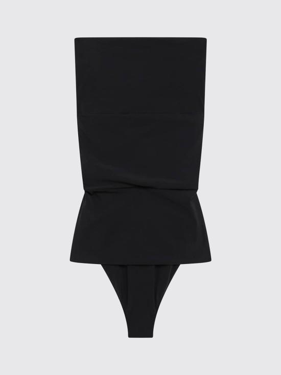 26FW 생로랑 원피스 수영복 A003I3Y37WV 1000 Black - SAINT LAURENT