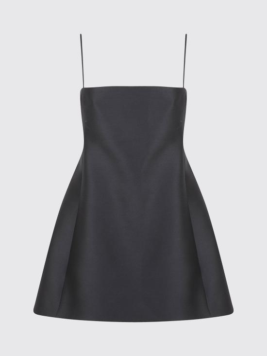 26FW 발렌시아가 베이비돌 스트랩 드레스 A00291TUT22 1000 Black - BALENCIAGA