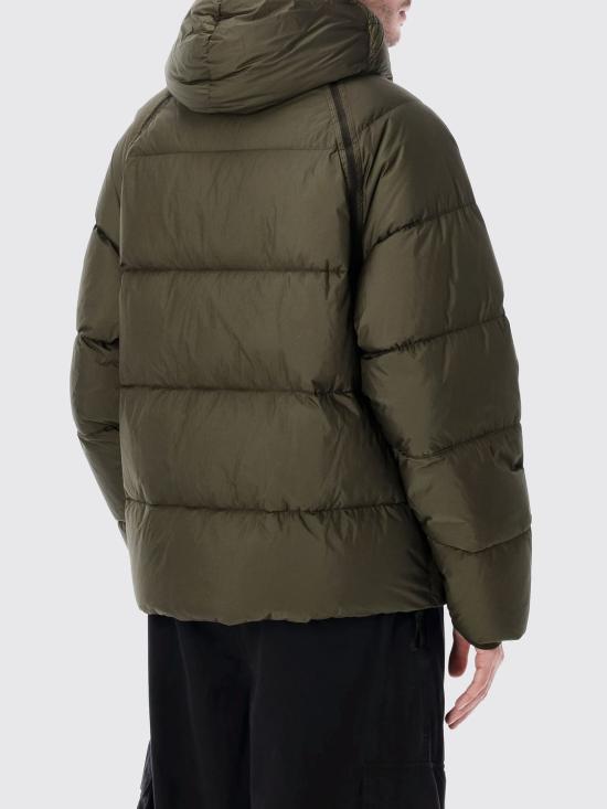 26FW 씨피 컴퍼니 다운 쉴드 렌즈 후디드 패퍼 자켓 21CMOW210A110655G 683 Green - C.P. COMPANY