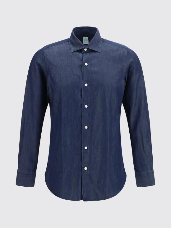 26FW 피나모레 셔츠 TKLIZP45880 12 Denim - FINAMORE