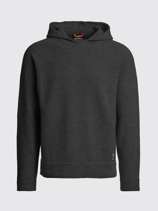 26FW 파라점퍼스 긴팔 티셔츠 26WMPMKNNK01 0541 Black - PARAJUMPERS