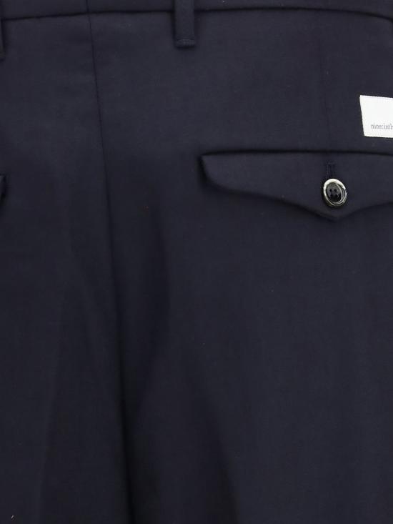 26FW 나인인더모닝 팬츠 9FW26AP86 Navy - NINE IN THE MORNING