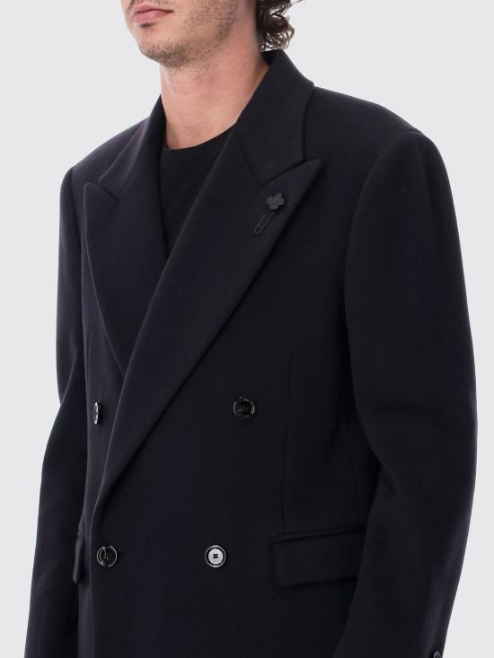 26FW 라르디니 코트 AC40408ECN65601 850 Navy - LARDINI