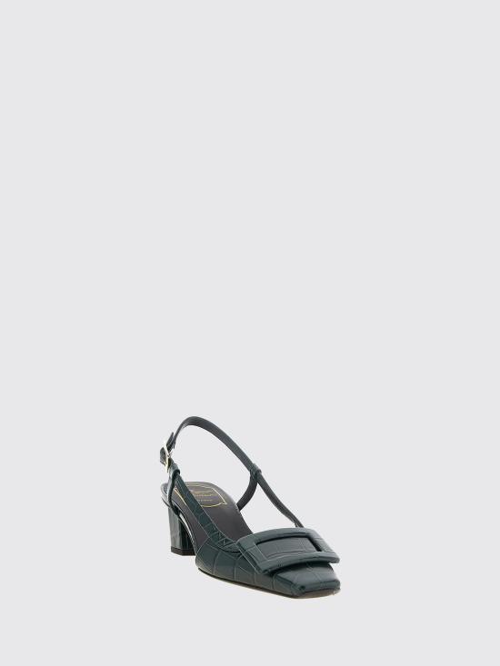 26FW 로저비비에 힐/펌프스 RVW00635340VRC T823 Green - ROGER VIVIER