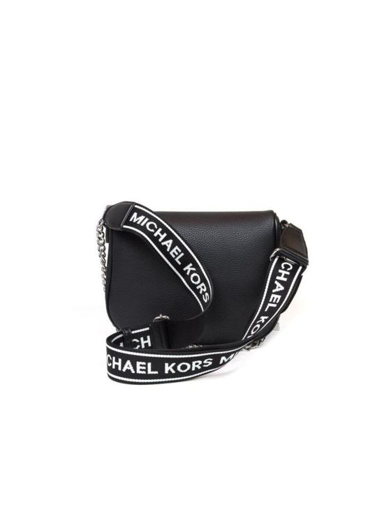  마이클 코어스 벨트백 슬레이터 미디엄 체인 슬링 팩 블랙 - MICHAEL KORS