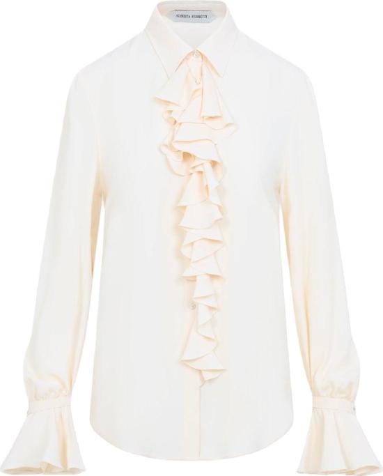  알베르타 페레티 탑 A020751170008VANIGLIA DIVERS - ALBERTA FERRETTI