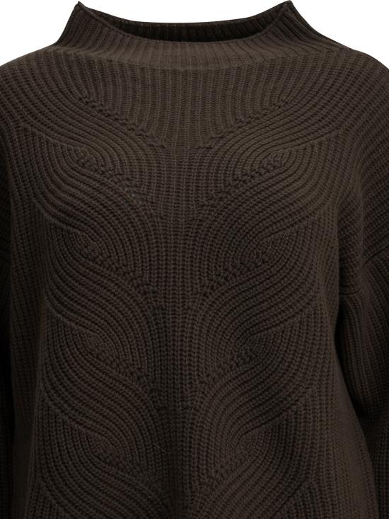 26FW 에르노 스웨터 ML00023DR701888810 Brown - HERNO