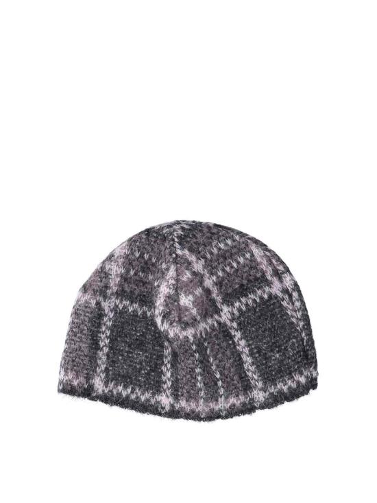 26FW 아워레가시 모자 A4263BGGRANDCHECKFUZZYALPACA DARK GREY - OUR LEGACY