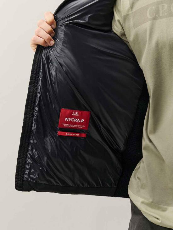 26FW 씨피 컴퍼니 가디건 21CMKN051A006390M999 BLACK - C.P. COMPANY