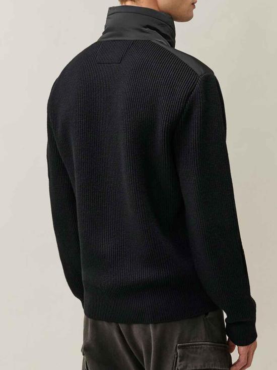 26FW 씨피 컴퍼니 가디건 21CMKN051A006390M999 BLACK - C.P. COMPANY