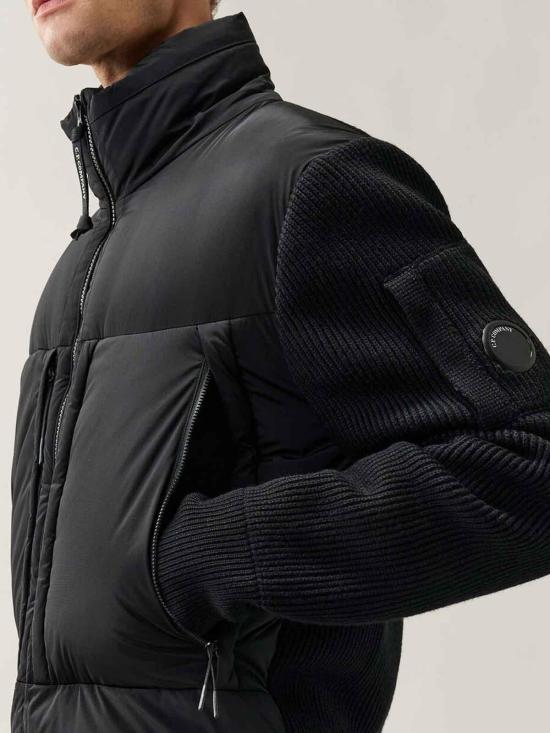 26FW 씨피 컴퍼니 가디건 21CMKN051A006390M999 BLACK - C.P. COMPANY