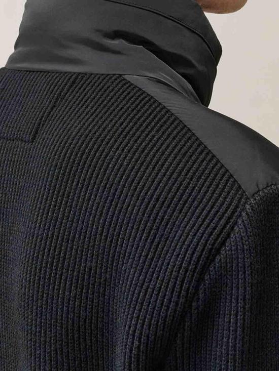 26FW 씨피 컴퍼니 가디건 21CMKN051A006390M999 BLACK - C.P. COMPANY