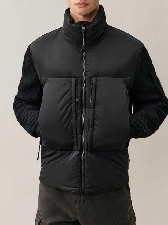 26FW 씨피 컴퍼니 가디건 21CMKN051A006390M999 BLACK - C.P. COMPANY