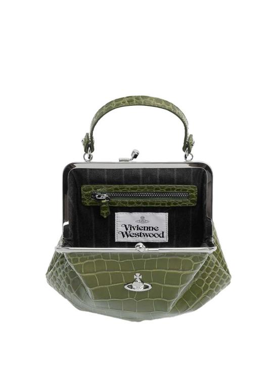 26FW 비비안웨스트우드 그래니 프레임 퍼스 4B010007WL0098M404 GREEN - VIVIENNE WESTWOOD
