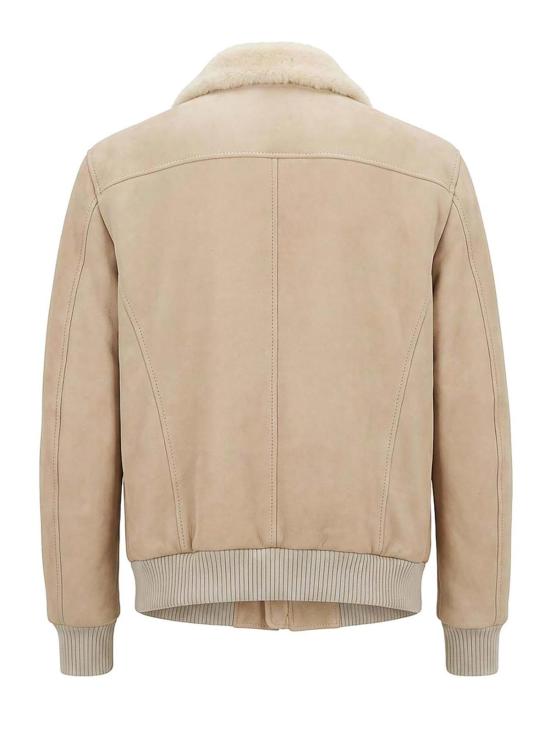 26FW 발바 가죽 자켓 BOSTON582070010 BEIGE - BARBA