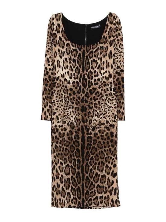 26FW 돌체앤가바나 미디 스커트 F6TYGTFSRKIHY13M ANIMAL PRINT