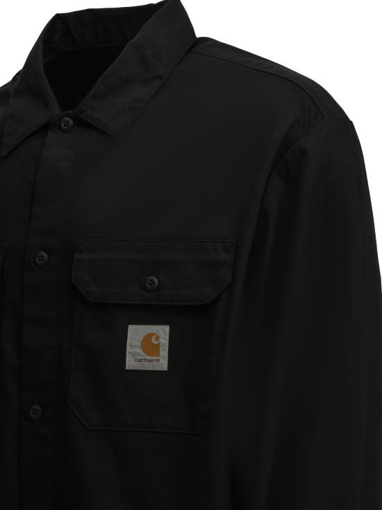 26FW 칼하트 WIP 긴팔 셔츠 I03381489 XX Black - CARHARTT WIP