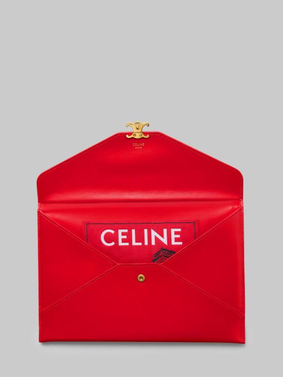 26FW 셀린느 클러치/파우치 10P625Q18 RED - CELINE