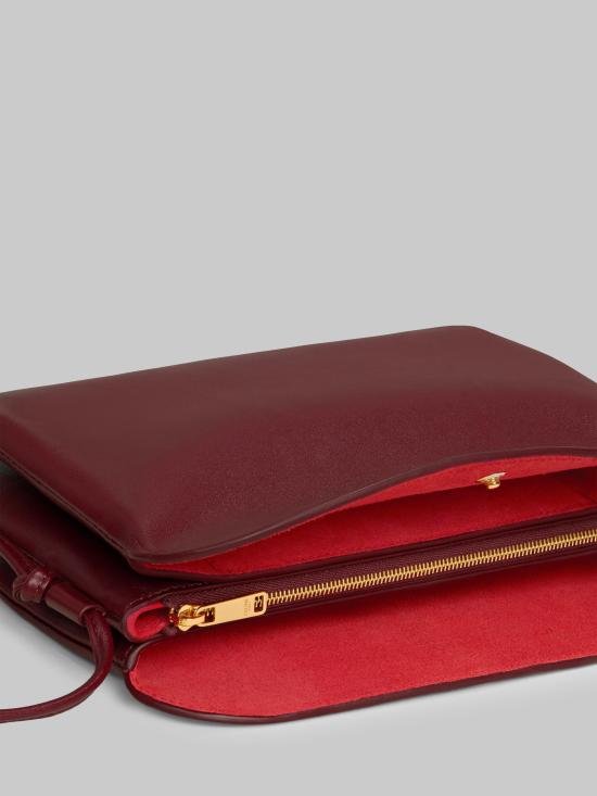 26FW 셀린느 트리오 플랩백 스무스 램스킨 10P862O86 BORDEAUX - CELINE