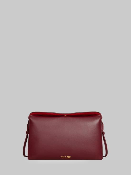 26FW 셀린느 트리오 플랩백 스무스 램스킨 10P862O86 BORDEAUX