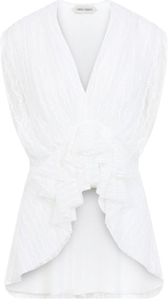  알베르타 페레티 탑 A080551200002BIANCO DIVERS - ALBERTA FERRETTI