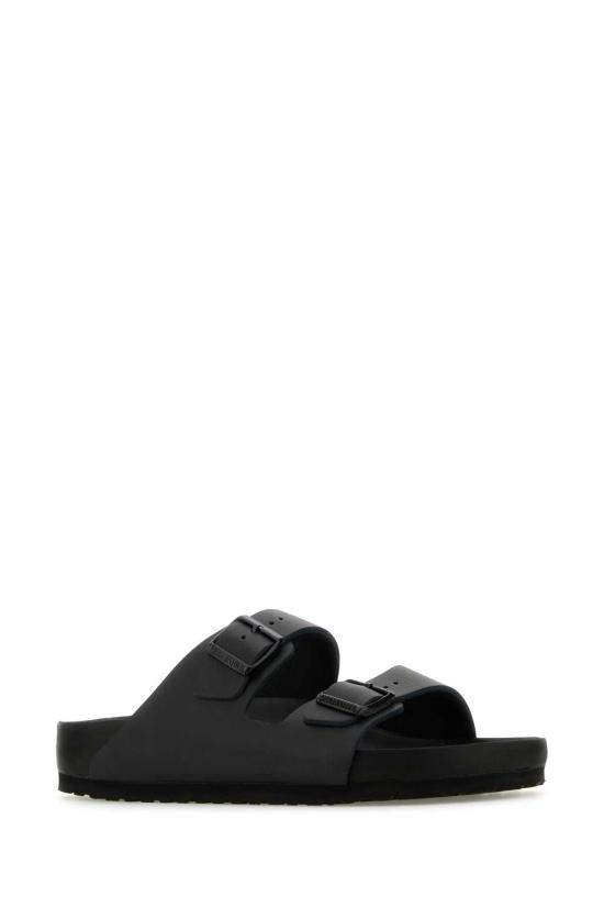  버켄스탁 뮬/슬리퍼 1026843 BLACK ARIZONA EXQUISITE BLACK NATURAL LEATHER - BIRKENSTOCK