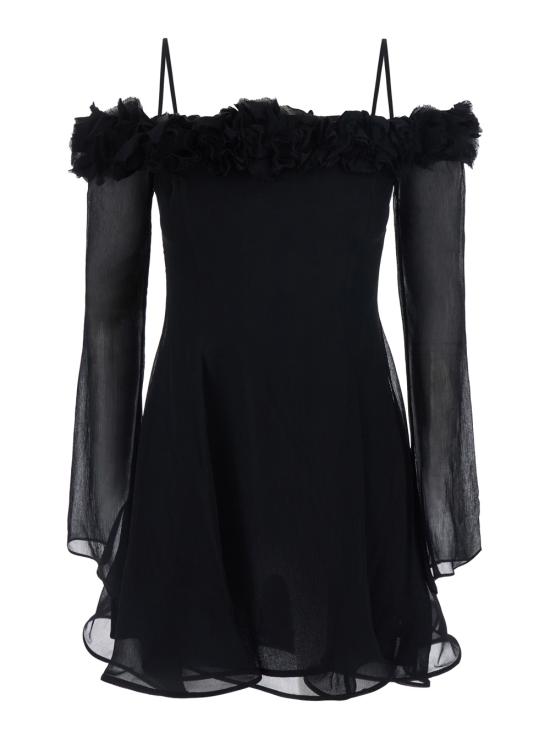 26FW 블루마린 원피스 NF6052T667922222 Black - BLUMARINE