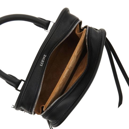 26FW 로에베 미니 아마조나 180 백 소프트 카프스킨 A039AS4X12 Black - LOEWE