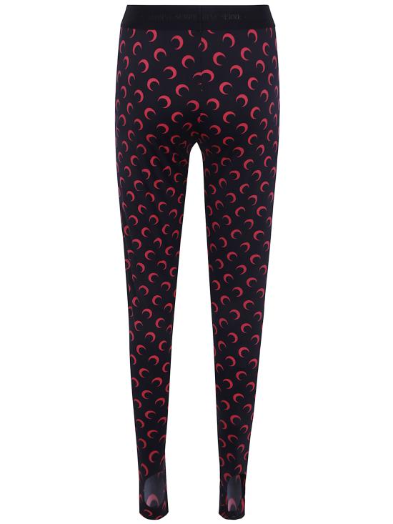 26FW 마린세르 레깅스 WPA111ACJER0001 099 BK97 BLACK RED - MARINE SERRE