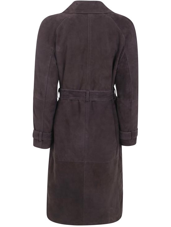 26FW 더 재키 레더스 트렌치 코트 PEACEFULL 86 MOKA - THE JACKIE LEATHERS