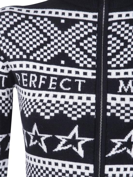 26FW 퍼펙트모멘트 바디수트 티셔츠 W3001250 BLACK WHITE - PERFECT MOMENT