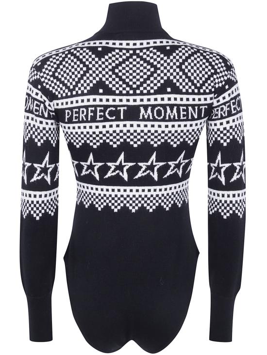 26FW 퍼펙트모멘트 바디수트 티셔츠 W3001250 BLACK WHITE - PERFECT MOMENT