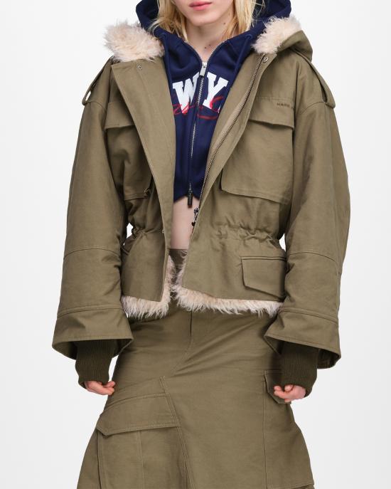 26FW 마크제이콥스 패딩 2F6RJC022W11 388 utility khaki - MARC JACOBS