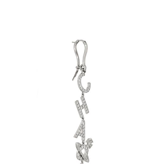 26FW 비비안웨스트우드 이어링 6202018C 02P102 P102 SILVER - VIVIENNE WESTWOOD