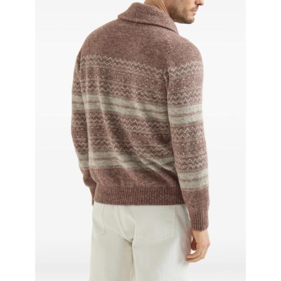 26FW 브루넬로 쿠치넬리 가디건 MTF710006 CTB53 BROWN NEUTRALS - BRUNELLO CUCINELLI