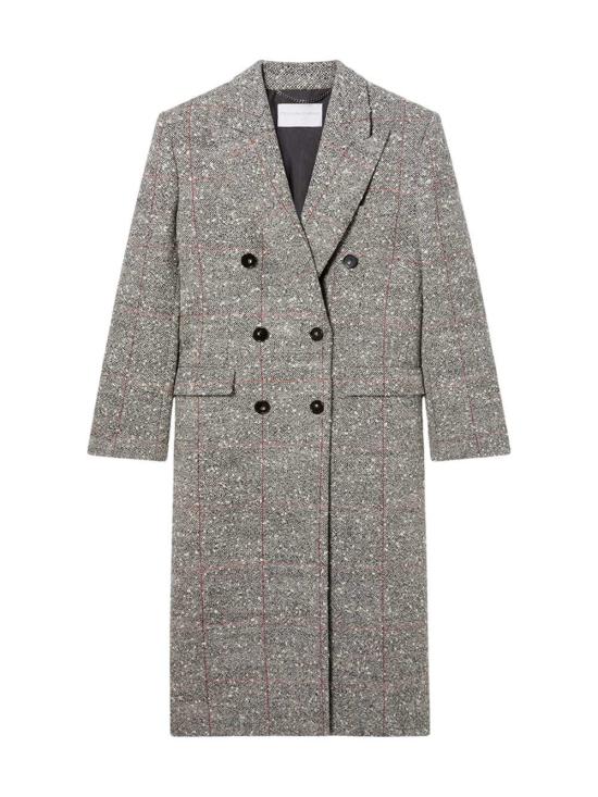 26FW 스텔라 맥카트니 코트 6644903IU653 1108 MULTICOLOR GREY