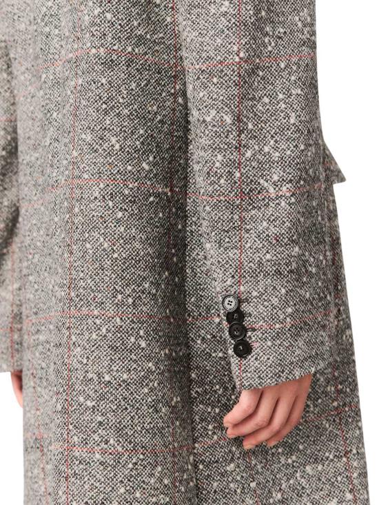26FW 스텔라 맥카트니 코트 6644903IU653 1108 MULTICOLOR GREY - STELLA MCCARTNEY