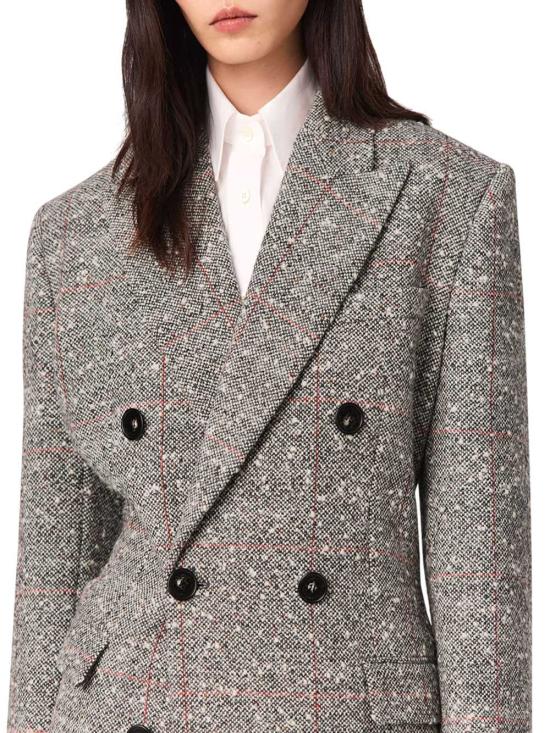 26FW 스텔라 맥카트니 코트 6644903IU653 1108 MULTICOLOR GREY - STELLA MCCARTNEY