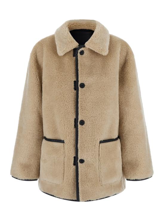 26FW 던스트 무스탕 UDJU6D133BKBLACK - DUNST