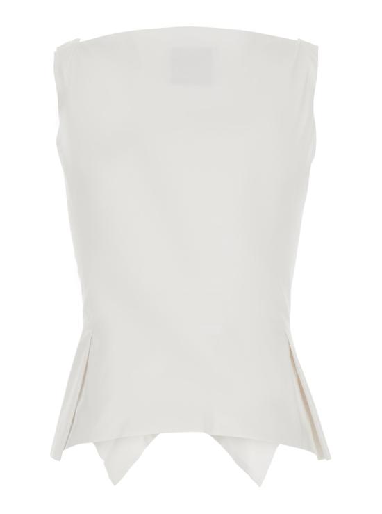 27SS 비비안웨스트우드 먼데이 베스트 15050012W009QA401 White - VIVIENNE WESTWOOD