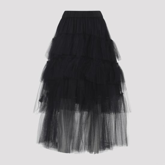 26FW 시몬로샤 미디 스커트 3125 0035 BLACK - SIMONE ROCHA