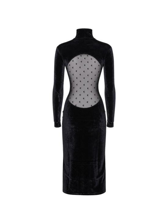 26FW 마린세르 미디 원피스 WDR519A RJER0030BK99 NERO - MARINE SERRE