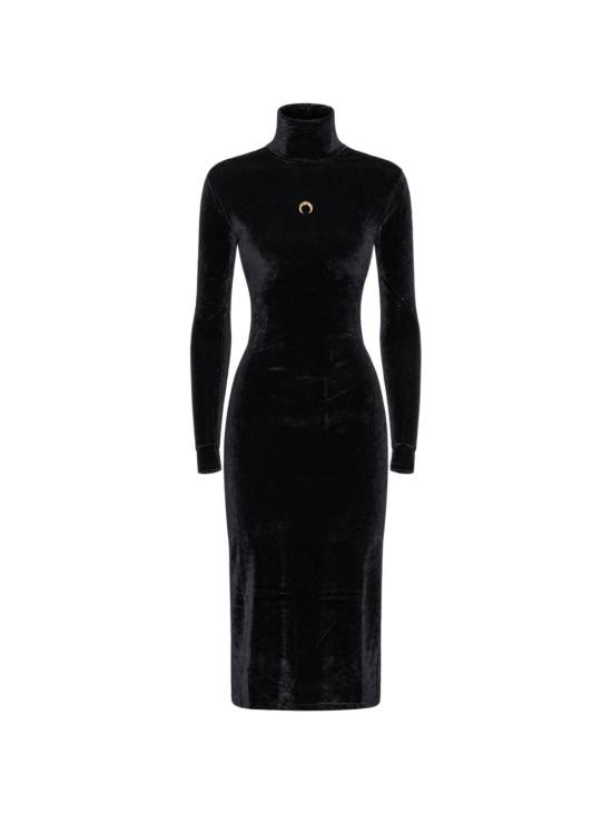 26FW 마린세르 미디 원피스 WDR519A RJER0030BK99 NERO